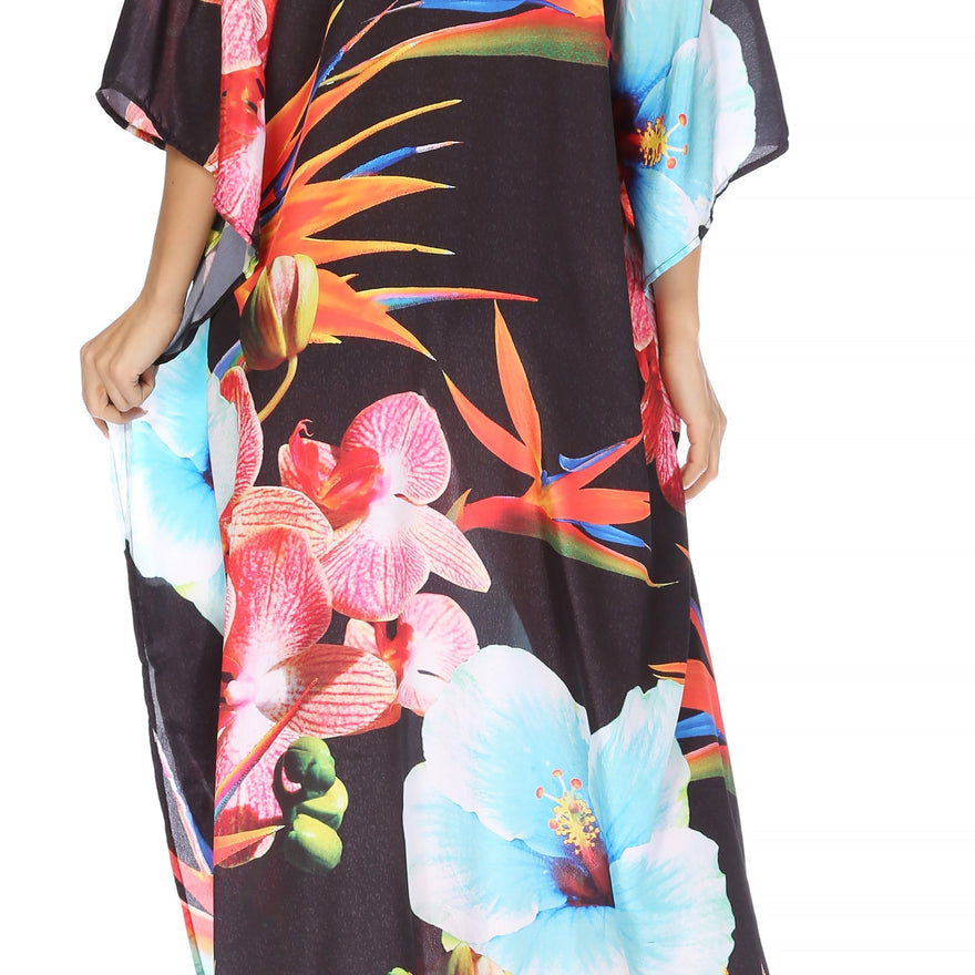 Georgettina Flowy Rhinestone