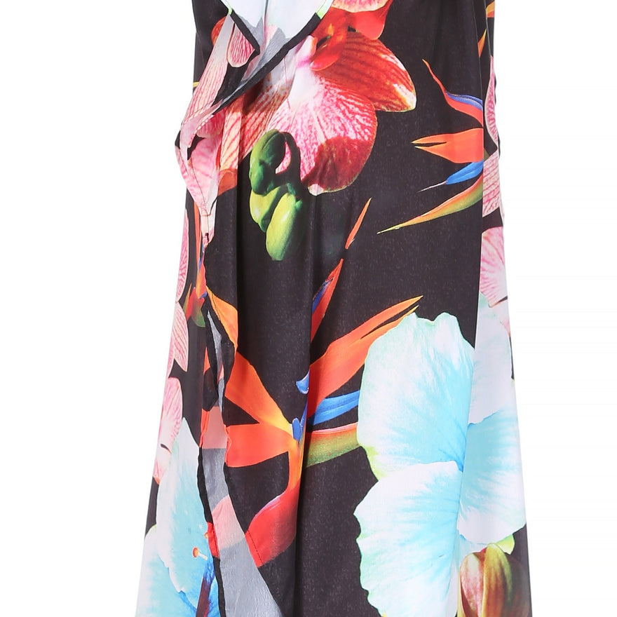 Georgettina Flowy Rhinestone